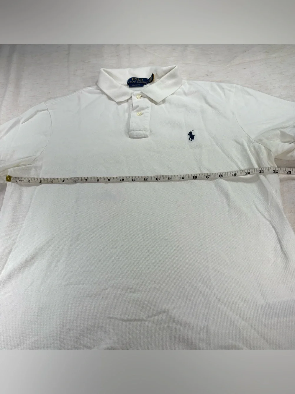 Polo by Ralph Lauren White Classic Cotton Polo Shirt